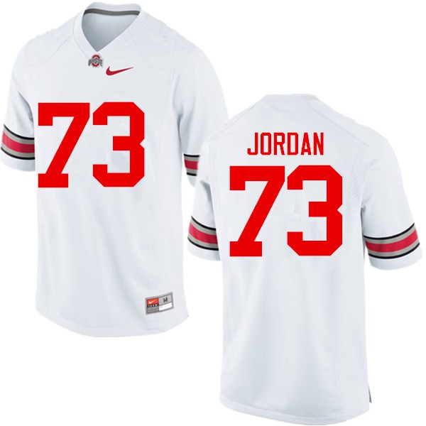 Ohio State Buckeyes #73 Michael Jordan Men College Jersey White